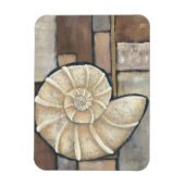 アワビ貝 マグネット (縦)