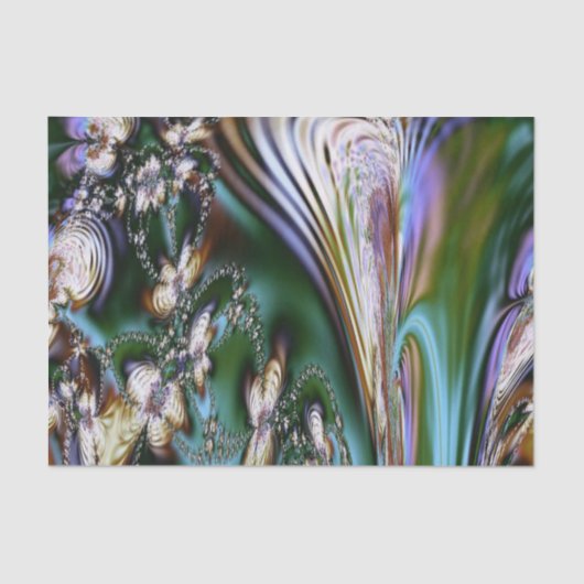 アワビ貝 薄葉紙 (正面)