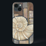 アワビ貝 iPhone 13ケース<br><div class="desc">チャリティリア・ザリスは彼女の海作品のために知られている才能のあるアーティストである。彼女のイメージは平和で穏やかリラックスで、すべての写真であなたの。この作品航海のは、アワビのシェルが中心で、タイルと美しい色のスキーム縁どが付いた作品を手に入れよう。</div>