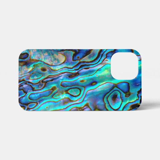 アワビ貝 iPhoneケース (裏面横)