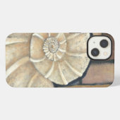 アワビ貝 iPhoneケース (裏面横)