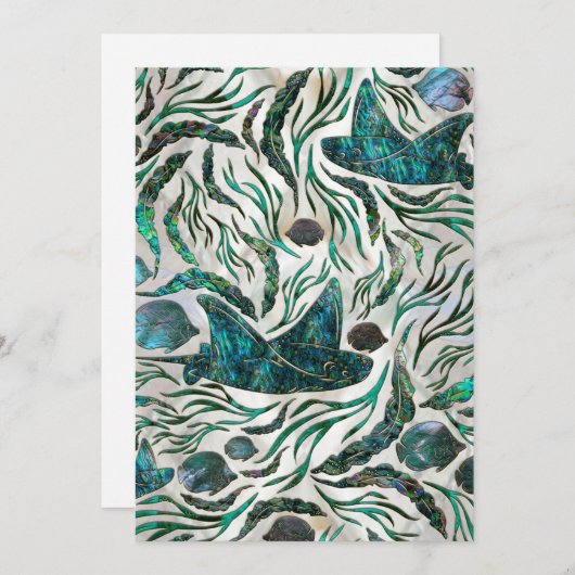 アワビ シーズンカード (正面/裏面)