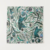 アワビ タペストリー (正面(横))