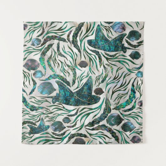 アワビ タペストリー (正面)