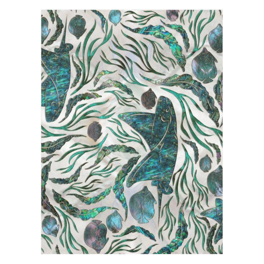 アワビ テーブルクロス (正面)