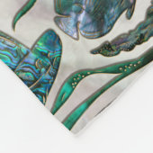 アワビ フリースブランケット (角)