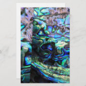 アワロパウアシェル詳細 便箋 (正面/裏面)