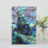 アワロパウアシェル詳細 便箋 (スタンド正面)