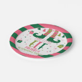 アワーズリトル小妖精や小人バースデーパーティープレート – ガールWH ペーパープレート (アングル)