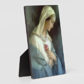 アワーズレディオブザバラピンクフラワーブルーマントル フォトプラーク (側面)