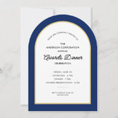 アワードディナーセレブレーションアーチ 招待状 (正面)