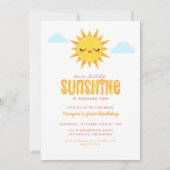 アワーリトルサンシャインチルドレンズ誕生日 招待状 (正面)