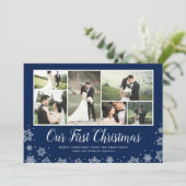 アワー初めてのクリスマスズニューリ数々のューフォトホリデー シーズンカード (スタンド正面)