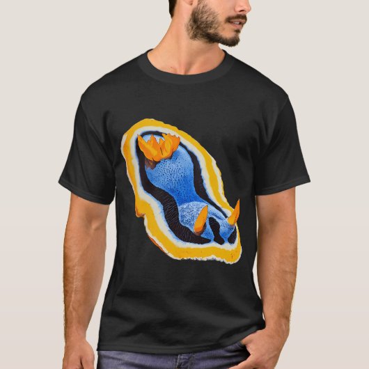 アンのウミウシ かわいい ウミウシ Tシャツ (正面)