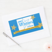 アンのオールスターズステッカー 長方形シール (封筒)