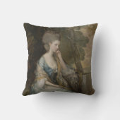 アンのチェスターフィールド1777年の伯爵婦人のポートレート クッション (裏面)