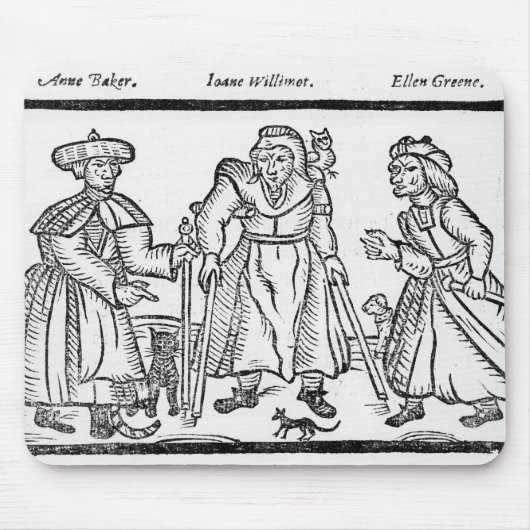 アンのパン屋のジョアンヌ、検査 マウスパッド (正面)