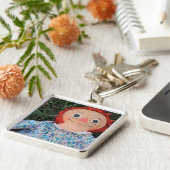 アンのRaggedy人形1 キーホルダー (側面)