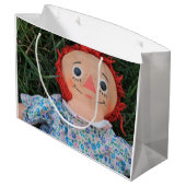 アンのRaggedy人形1 ラージペーパーバッグ (裏面アングル)