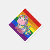 アンアイコンかわいいハッピーバースデーナプキンス スタンダードカクテルナプキン (角)