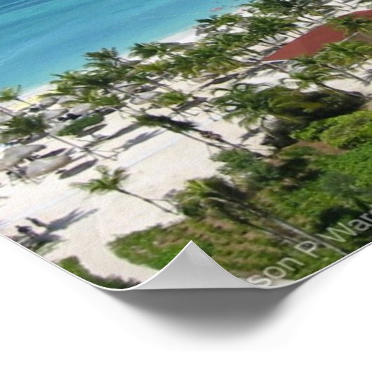 アンアルバビーチ ポスター (角)