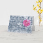 アンアルバートカムス引用文 カード (黄色い花)