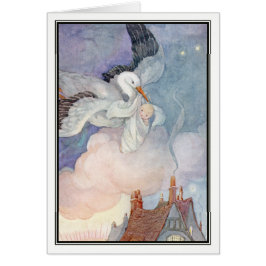 アンアンダーソン著ヴィンテージのこうのとりのベビー配達