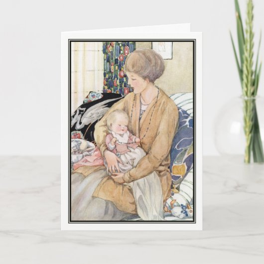 アンアンダーソン著子守唄 カード (正面)