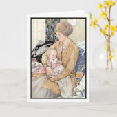 アンアンダーソン著子守唄 カード (黄色い花)