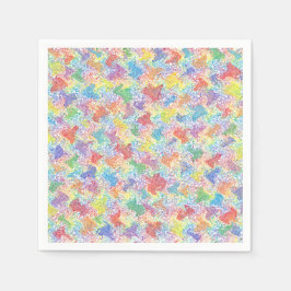 アンアーティストパレット紙ナプキンス スタンダードカクテルナプキン