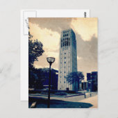 アンアーバークロックタワー ポストカード (正面/裏面)