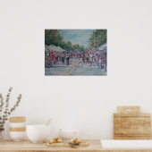 アンアーバーズアフリカンアメリカンフェスティバルパステル ポスター (キッチン)