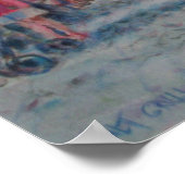 アンアーバーズアフリカンアメリカンフェスティバルパステル ポスター (角)