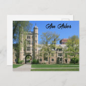 アンアーバーポストカードミシガン ポストカード (正面/裏面)