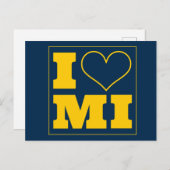 アンアーバー(MI)テールゲート招待状 ポストカード (正面/裏面)