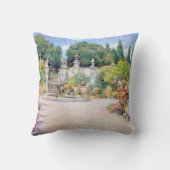 アンイタリアンガーデン – William Meritt Chase, 1909 クッション (裏面)