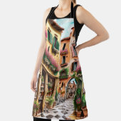 アンイタリアン通りシーンEphemeraデザインシリーズ11 エプロン (インサイチュ)