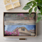 アンイタリアン通りシーンEphemeraデザインシリーズ13 薄葉紙 (ギフト)