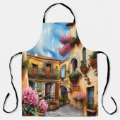 アンイタリアン通りシーンEphemeraデザインシリーズ16 エプロン (正面)