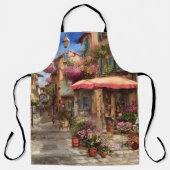 アンイタリアン通りシーンEphemeraデザインシリーズ18 エプロン (正面)