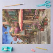 アンイタリアン通りシーンEphemeraデザインシリーズ18 薄葉紙 (クラフト)