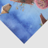 アンイタリアン通りシーンEphemeraデザインシリーズ18 薄葉紙 (詳細)