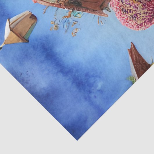 アンイタリアン通りシーンEphemeraデザインシリーズ18 薄葉紙 (詳細)