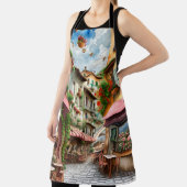 アンイタリアン通りシーンEphemeraデザインシリーズ19 エプロン (インサイチュ)