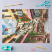 アンイタリアン通りシーンEphemeraデザインシリーズ19 薄葉紙 (クラフト)