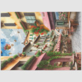 アンイタリアン通りシーンEphemeraデザインシリーズ19 薄葉紙 (正面)