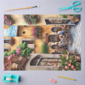 アンイタリアン通りシーンEphemeraデザインシリーズ22 薄葉紙 (クラフト)