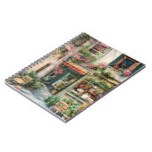 アンイタリアン通りシーンEphemeraデザインシリーズ24 ノートブック (左側)