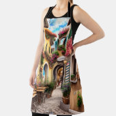 アンイタリアン通りシーンEphemeraデザインシリーズ8 エプロン (インサイチュ)