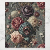 アンインティミテ🩸ート開花 – ゴシックビクトリアン ワインラベル (シングルラベル)